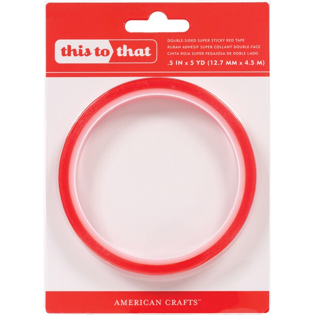 American Crafts Super Sticky Red Tape