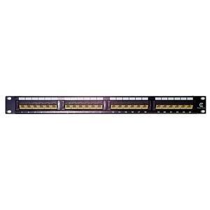 StarTech.com 24 Port 1U Rackmount Cat5e 110 Patch Panel - 45 Degree