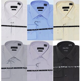 Giorgio Fiorelli Men's Modern-fit Dress Shirts (Pack of 6)