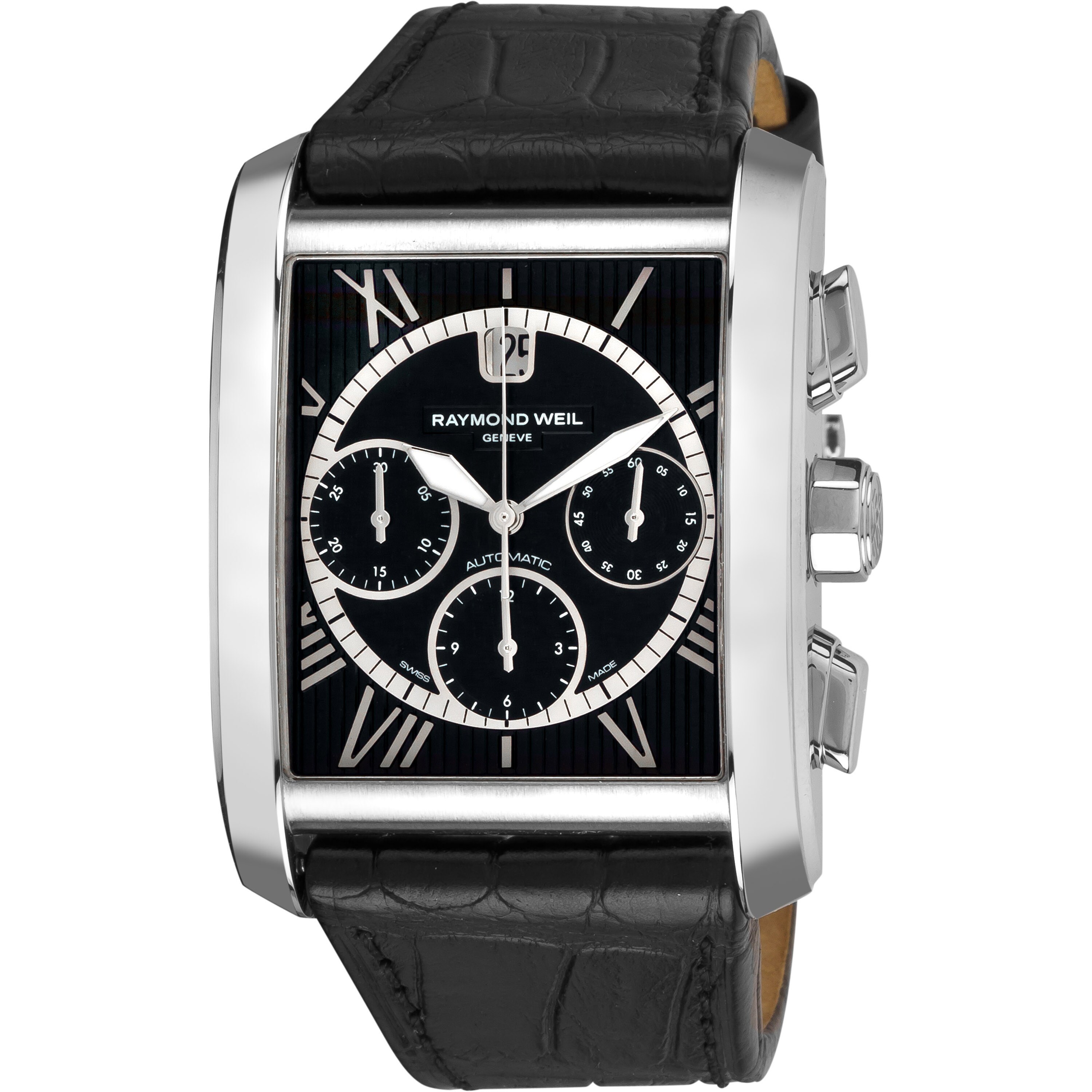 raymond weil leather watches
