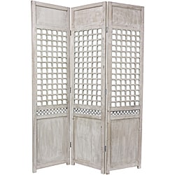 Buy Online Wood Open Lattice Room Divider (China)