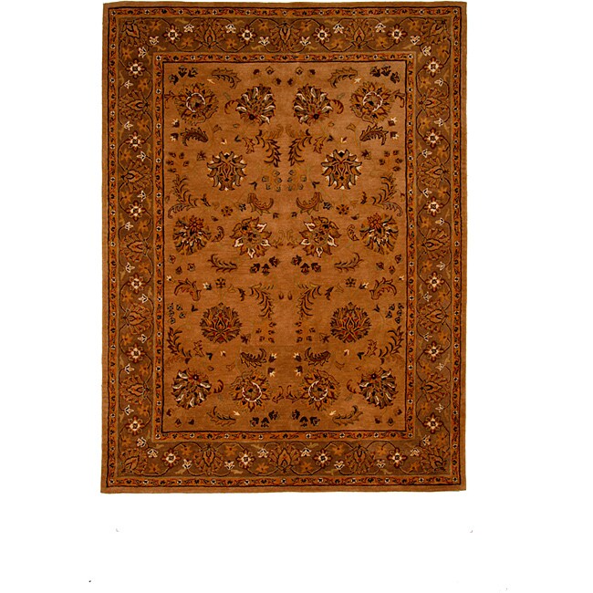 Tempest Handtufted Brown Area Rug (8' x 11') Overstock™ Shopping