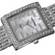 Vernier Woman's V1313 Sparkle Raised Relief Link Watch