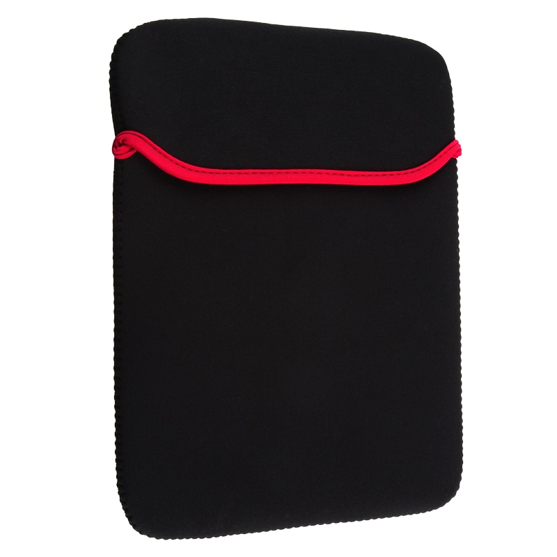 INSTEN Black/ Red Notebook Sleeve for Apple iPad