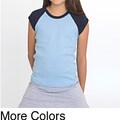 American Apparel Girls' Raglan Top