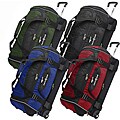 Pacific Gear 30-Inch Nylon Drop-Bottom Rolling Upright Duffel Bag