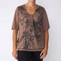 California Bloom Women's Sublimation Print Hooded Top