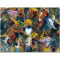 Don Cox 'Blue Eye' Canvas Art