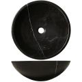 Discover here some reviews on Marbles Vending Geyser Nero Marquina Marble Vessel Bathroom Sink