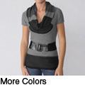 Ci Sono by Adi Junior's Bleted Sweater Tunic