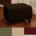 Reeves Stretch 1-piece Ottoman Slipcover