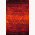 Hand-woven Brisbane Fire Rug (5'0 x 7'6)