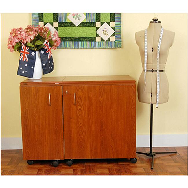 Kangaroo Kabinets Wallaby Teak Sewing Cabinet By Exponential On