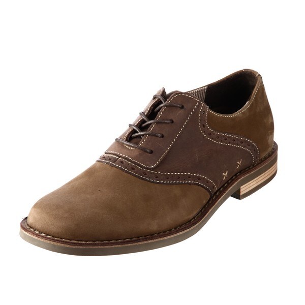 Original Penguin Men's 'Terry' Brown Leather Oxfords