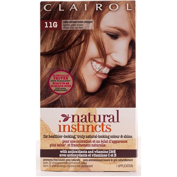 Natural Instincts Hair Color Clairol 54