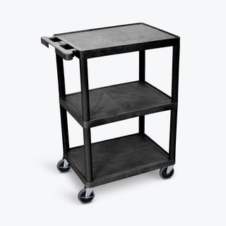 Luxor 3-shelf Heavy Duty Utility Cart