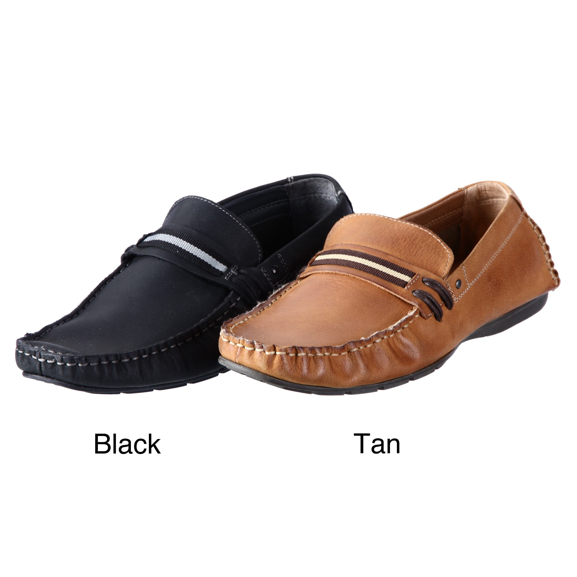 Steve Madden Men's 'Grab' Slip-on Driver Shoes - Overstock Shopping