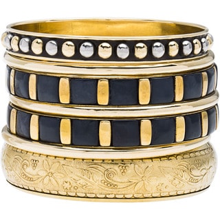 Ariel Bangle Bracelets (Set of 7) (India)