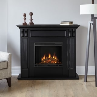 Ashley Blackwash Electric Fireplace By Real Flame