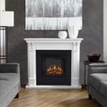 Real Flame White Electric Fireplace