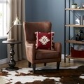 Christopher Knight Home Lorenzo Fabric Studded Club Chair
