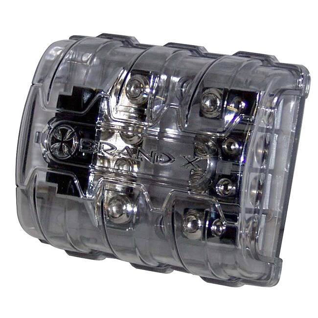 BrandX 8/4/0 AWG In-Line Quad MIDI Fuse Holder