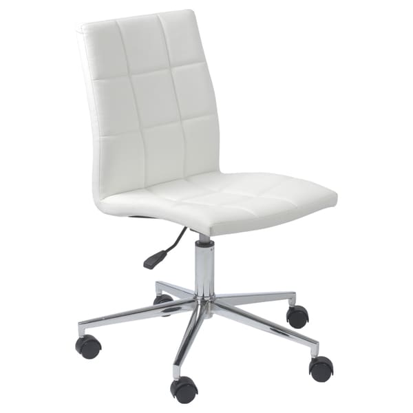 CYD White Office Chair - 14108553 - Overstock.com Shopping - Great Deals on Euro Style Office Chairs