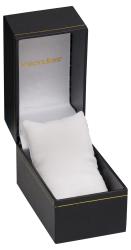 Vernier Women's V11104BKG Round Crystal Clear Bezel Quartz Watch