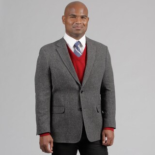 Tommy Hilfiger Men's Grey Herringbone Wool Sportcoat