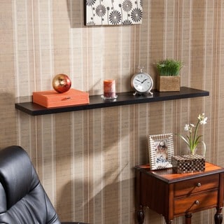 Vermont 48-inch Black Floating Shelf