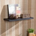 Vermont 24-inch Black Floating Shelf