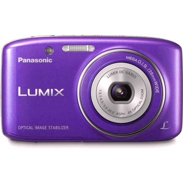 Panasonic Lumix DMC-S2 14.1 Megapixel Compact Camera - Violet