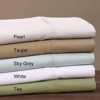 600 Thread Count Sateen Supima Cotton Sheet Set | Overstock.com