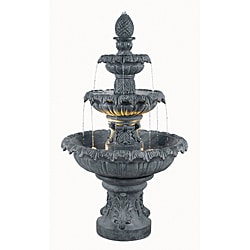 Find Cheap Price Enki Outdoor 3-Tier Floor Fountain