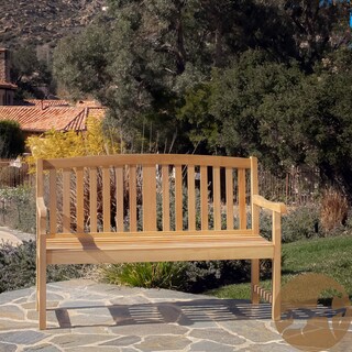 Christopher Knight Home Jonas Deluxe Eucalyptus wood Outdoor Bench