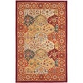 Handmade Heritage Bakhtiari Multi/ Red Wool Rug (9' x 12')