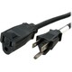 StarTech.com 20 ft Power Cord Extension - NEMA 5-15R to NEMA 5-15P