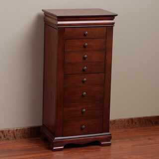 Marqs 8-drawer Locking Jewelry Armoire