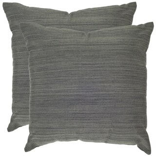 Poolside 20-inch Outdoor Slate Pillows (Set of 2)