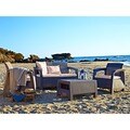 Mykonos Brown 4-piece Conversation Set