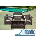 Mykonos Brown 8-pc Conversation Set
