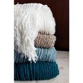 Charlotte Acrylic Ruffle Throw