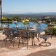 Christopher Knight Home Vallarta Expandable Cast Aluminum Dining Set (Set of 7)