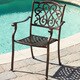 Christopher Knight Home Vallarta Expandable Cast Aluminum Dining Set (Set of 7)