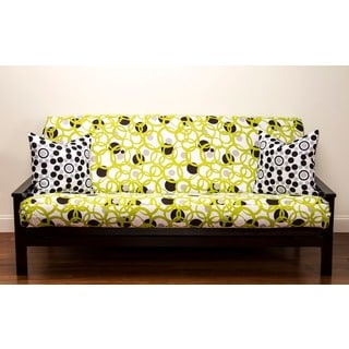 Full Circle Green Full-size Futon Cover