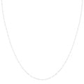 10-karat White Gold One-millimeter Singapore Fashion Chain (20-inch)