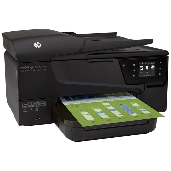 HP Officejet 6700 H711N Inkjet Multifunction Printer - Color - Photo