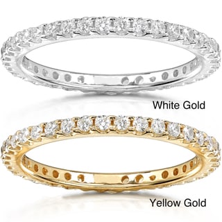 14k Gold 1/2ct TDW Diamond Eternity Wedding Band