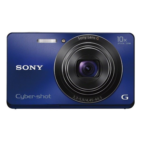 Sony Cyber Shot DSC-W690 16.1MP Blue Digital Camera