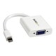 StarTech.com Mini DisplayPort to VGA Video Adapter Converter - White